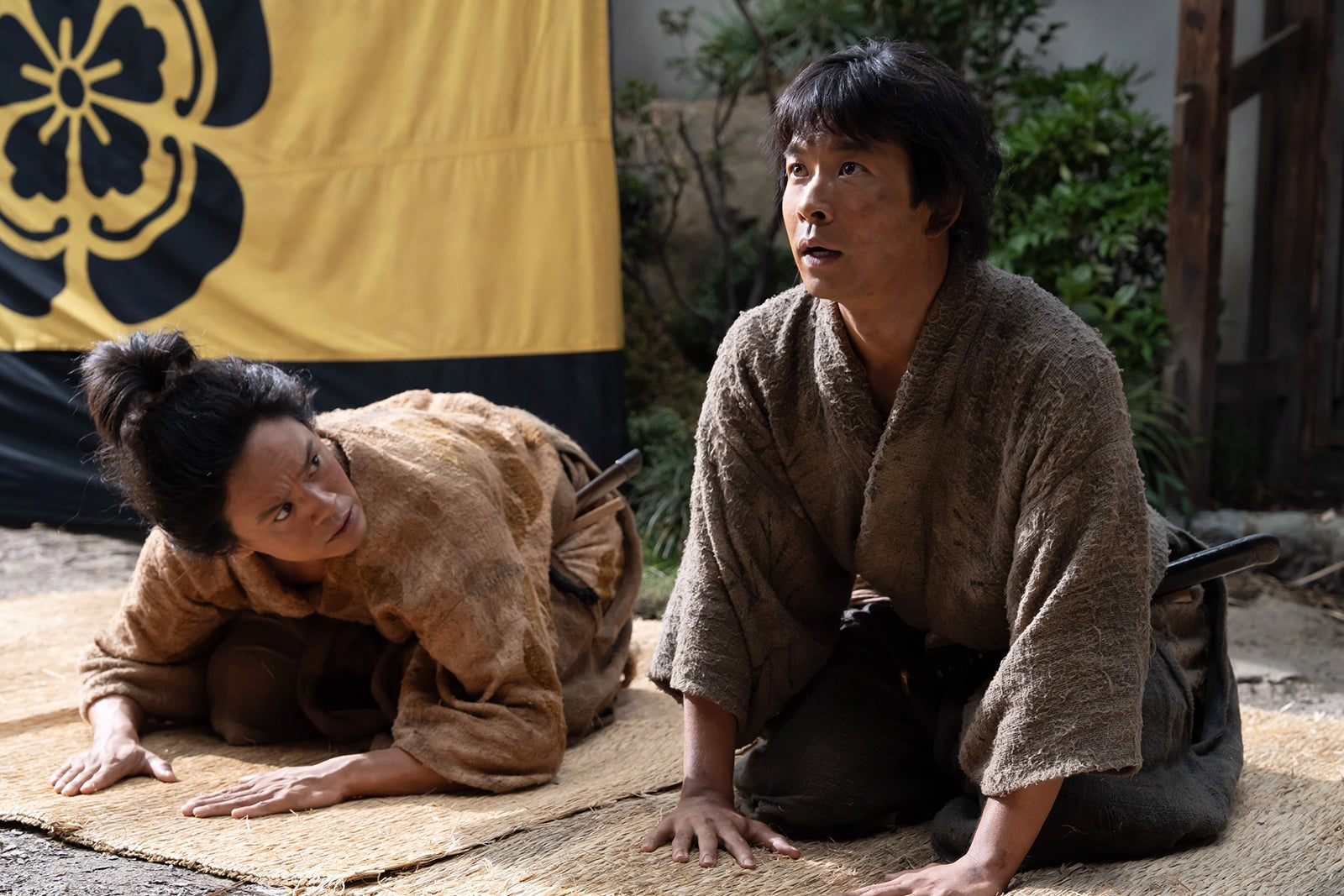 池松壮亮、仲野太賀「豊臣兄弟！」第4話（C）NHK