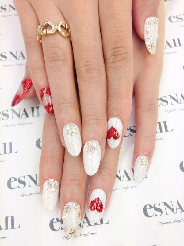 ハートのデザインにドキッ/画像提供:esNAIL