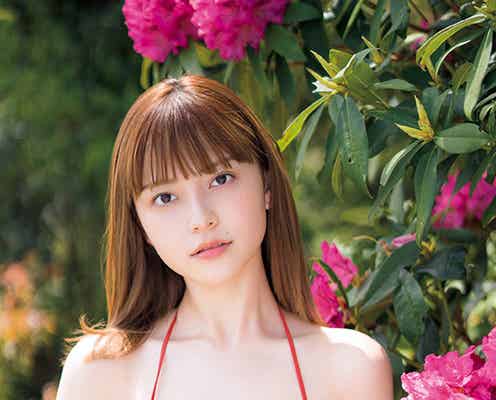 “衝撃の18歳”櫻井音乃、美バスト全開 「ヤンマガ」初登場