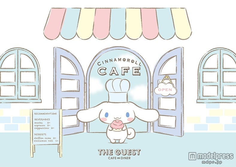 「シナモロールカフェ」渋谷パルコにオープン