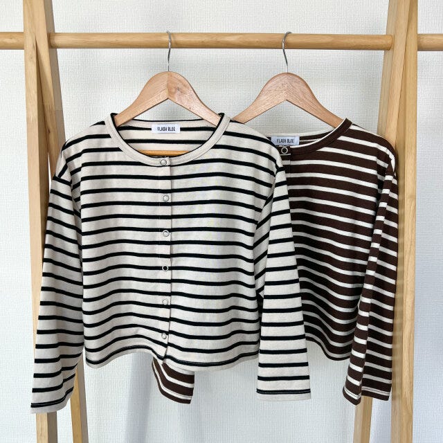 しまむら ボタンカーディガン しまむら ボタンカーディガン 茶色 黒