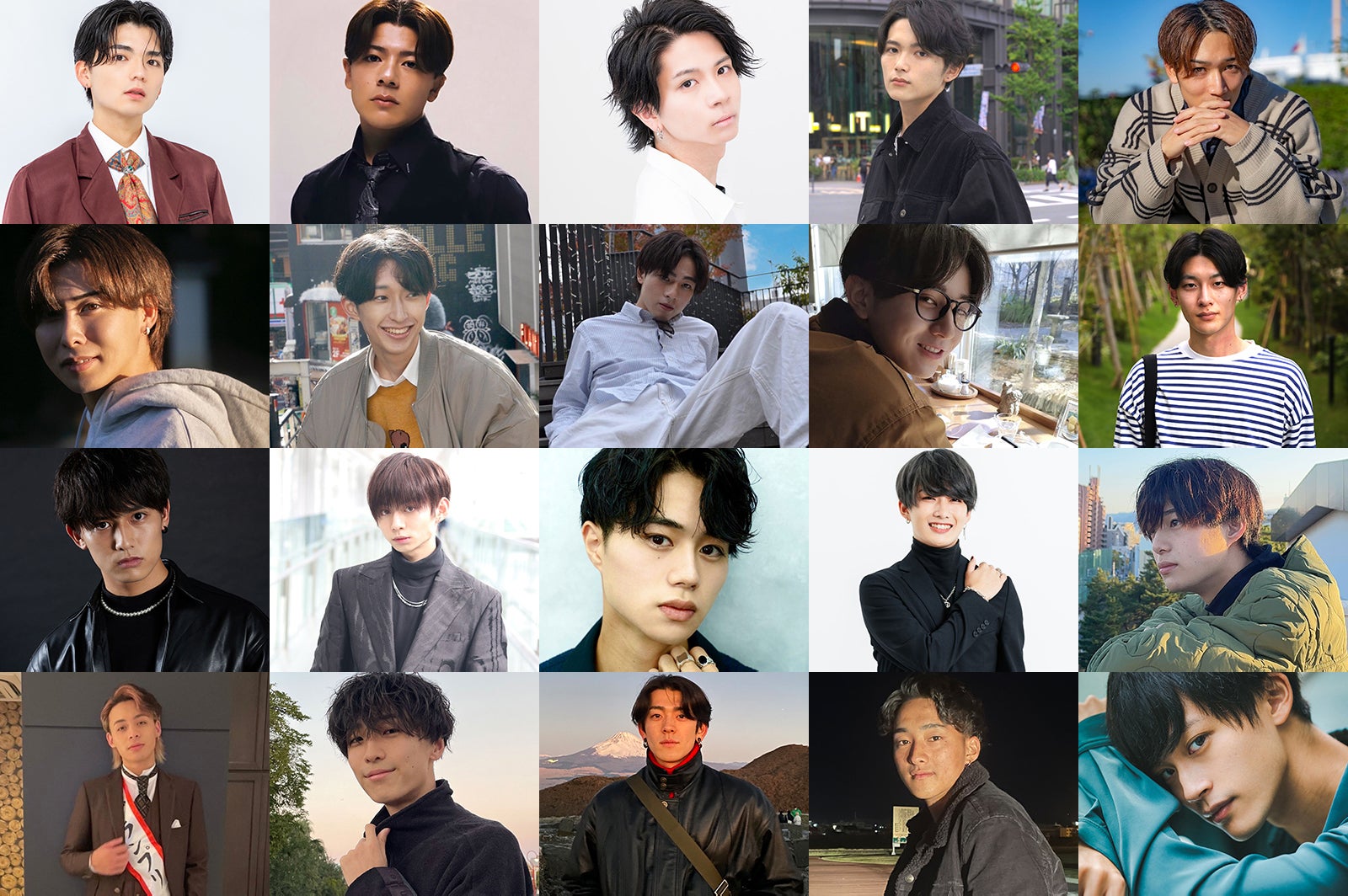 日本一のミスターキャンパスを決めるコンテスト、最終審査進出者20人を発表＜ミスターオブミスター2023＞