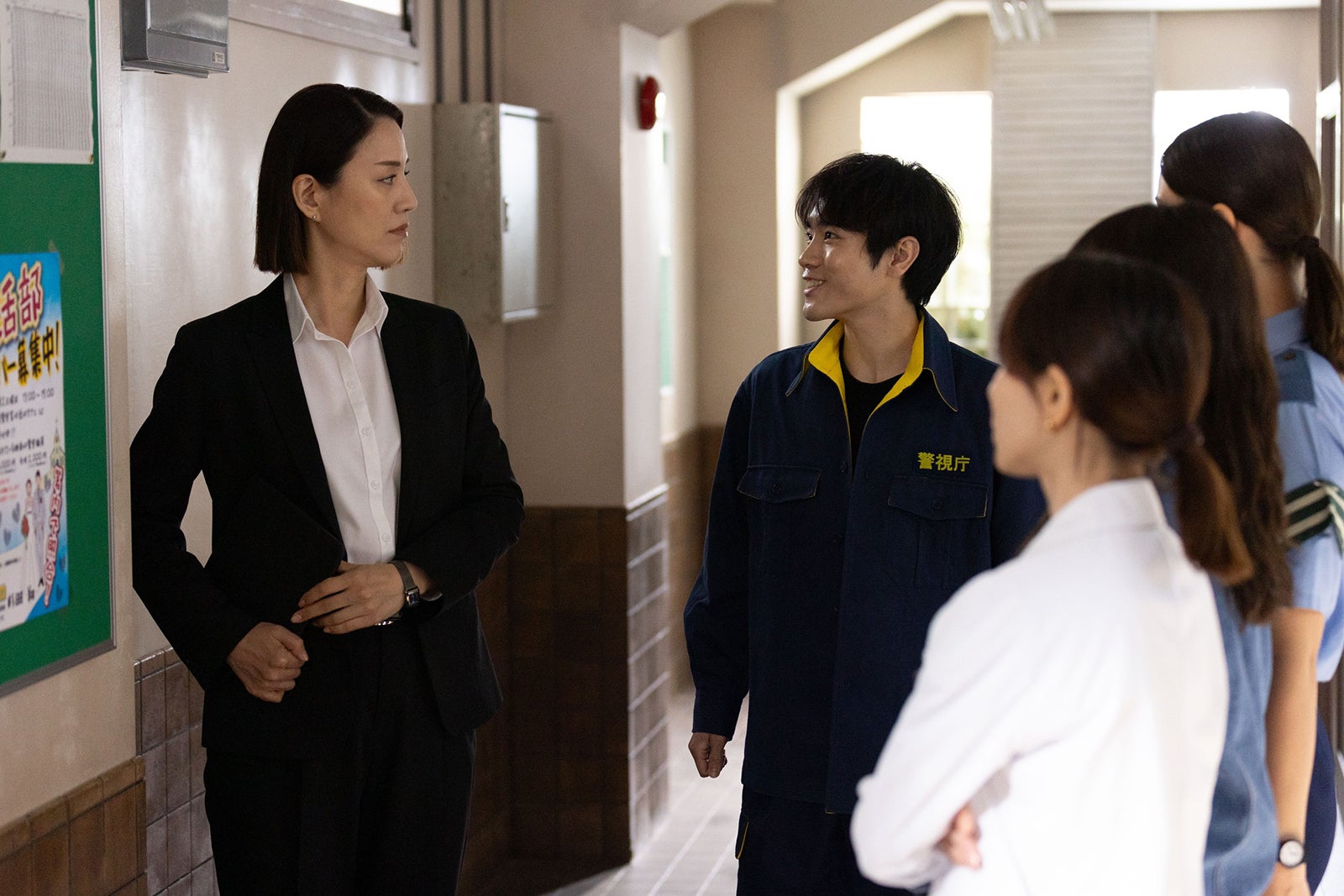 遼河はるひ、泉澤祐希「ギークス～警察署の変人たち～」第4話より（C）フジテレビ