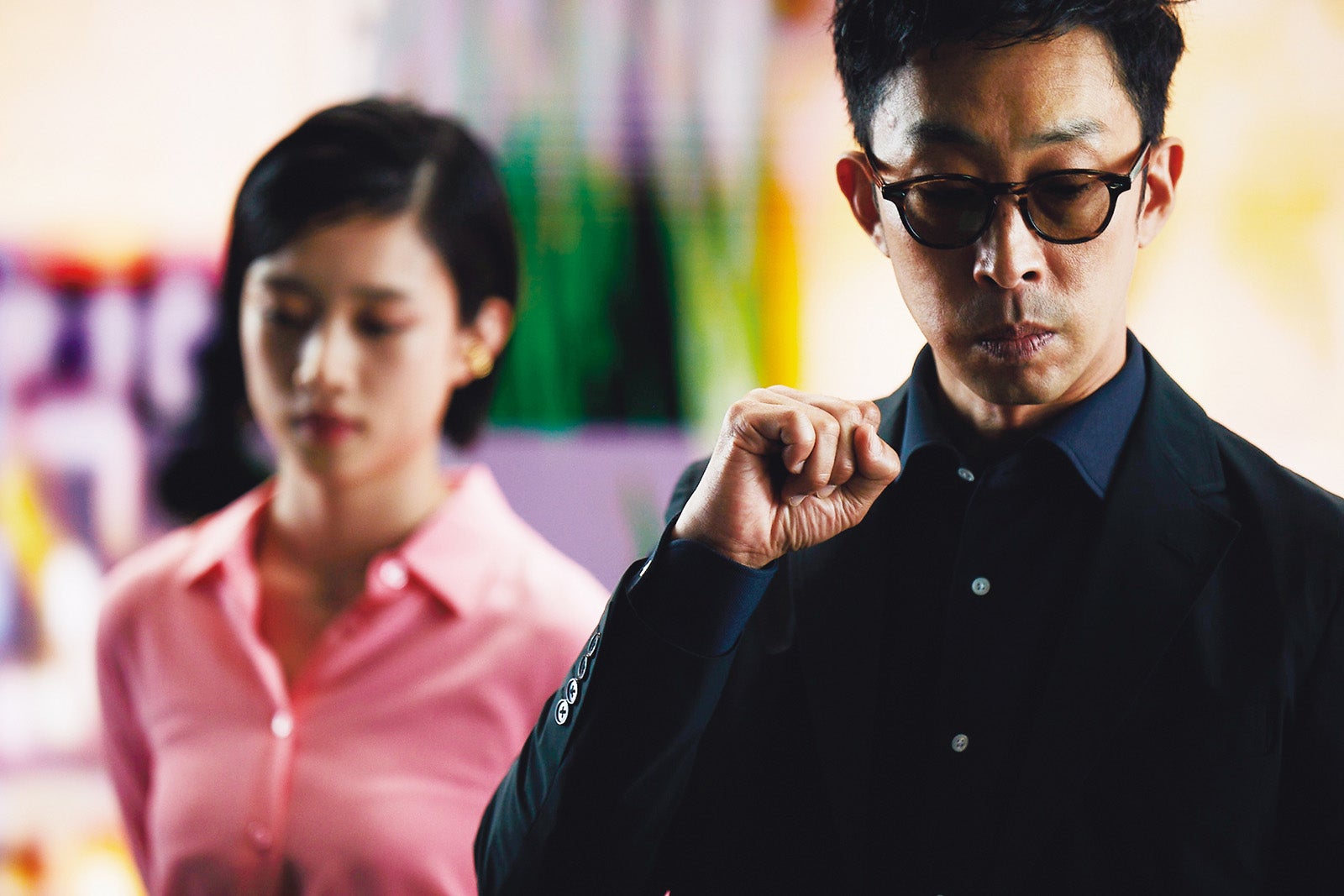 河合優実、北村有起哉 （C）2022「百花」製作委員会