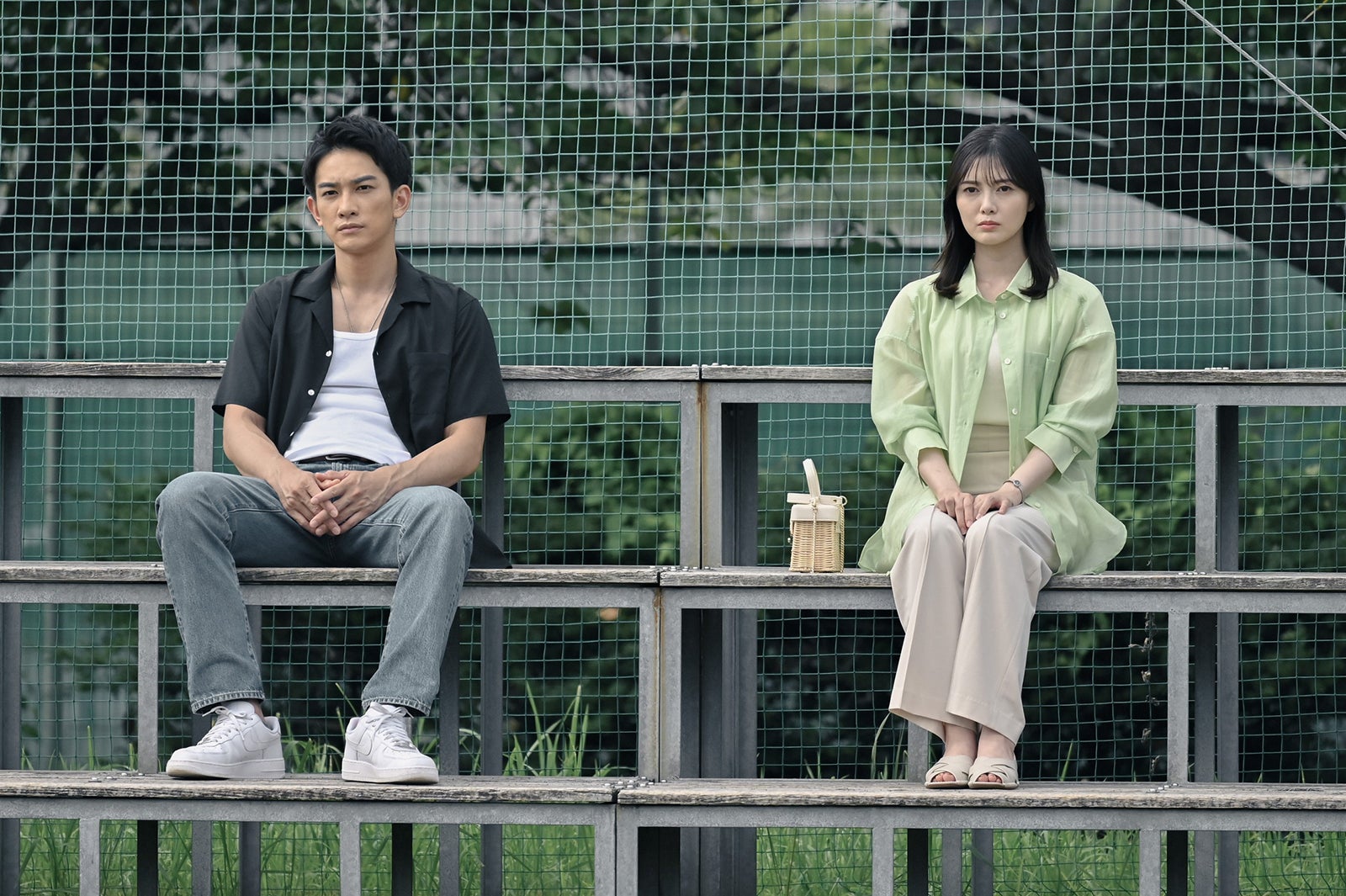 （左から）町田啓太、白石麻衣／「テッパチ！」第9話より（C）フジテレビ