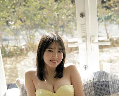 沢口愛華、高校卒業目前のビキニ姿に釘付け