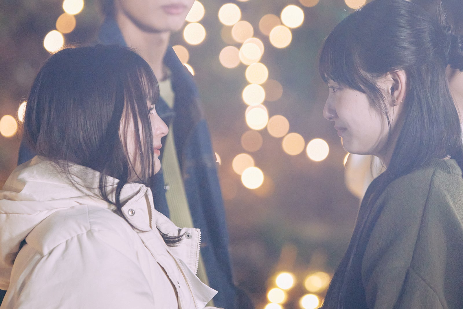 齊藤なぎさ、永井愛実「花束とオオカミちゃんには騙されない」第7話（C）AbemaTV, Inc.