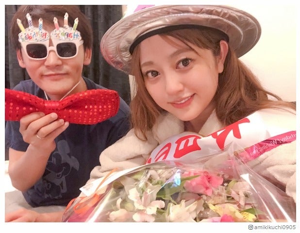 菊地亜美、夫からサプライズ「可愛くて嬉しくて号泣」すっぴんにも注目集まる