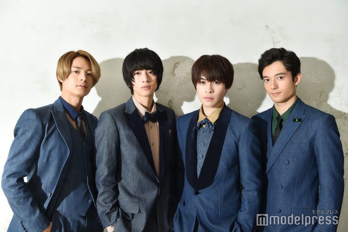 (左から)塩野瑛久、飯島寛騎、西銘駿、長田翔恩(C)モデルプレス