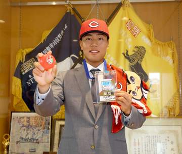 広島ドラ6・森煌誠 栗林タイプ「短いイニングなら即戦力」 抑えから将来先発の道描く21歳「フォーク、カーブに自信」