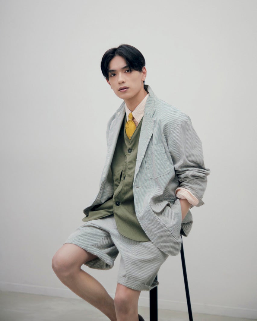 なにわ男子・高橋恭平、爽やかに春夏アイテム着こなす「BRUTUS」再登場
