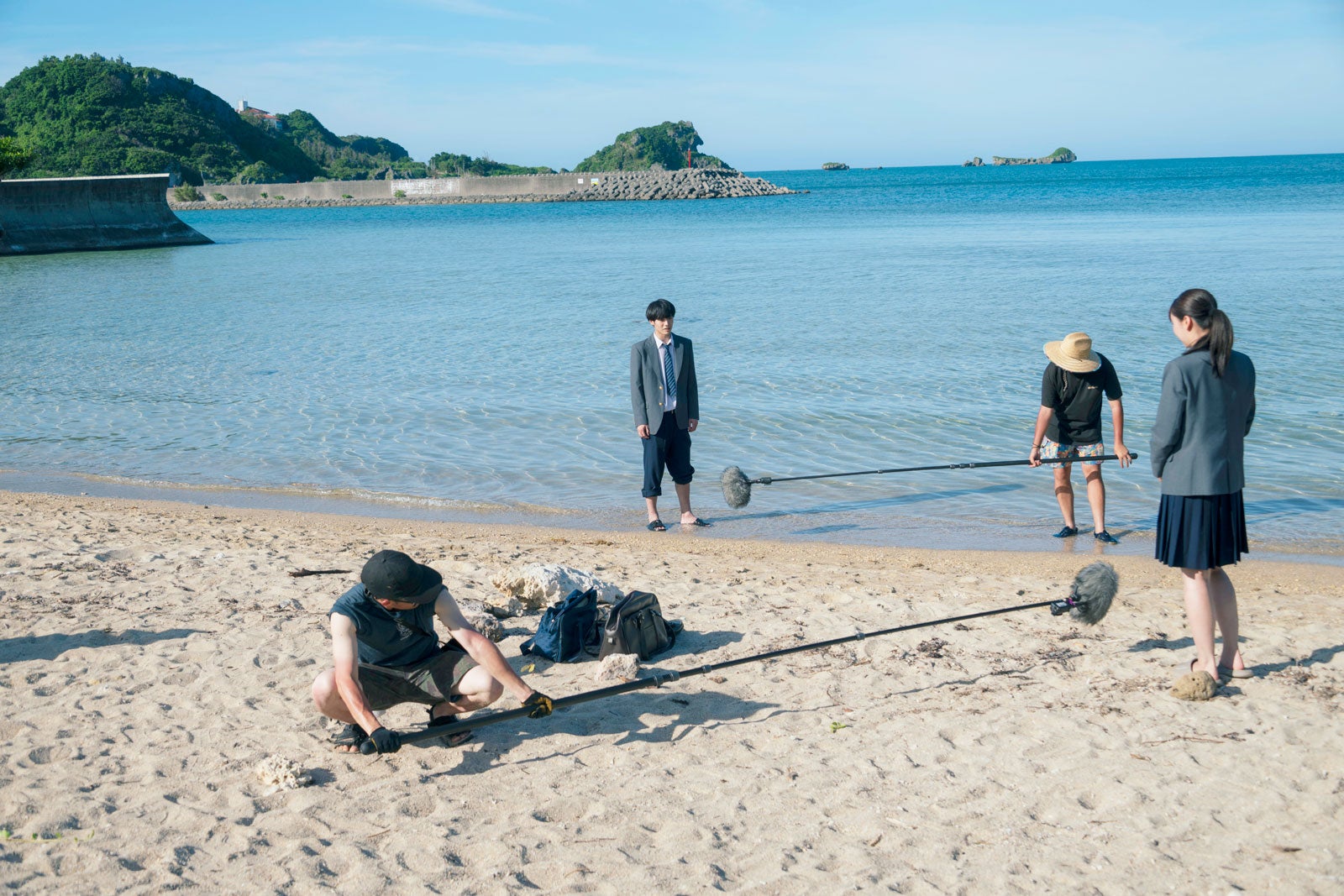 赤楚衛二、上白石萌歌／メイキングより（C）2025映画「366⽇」製作委員会