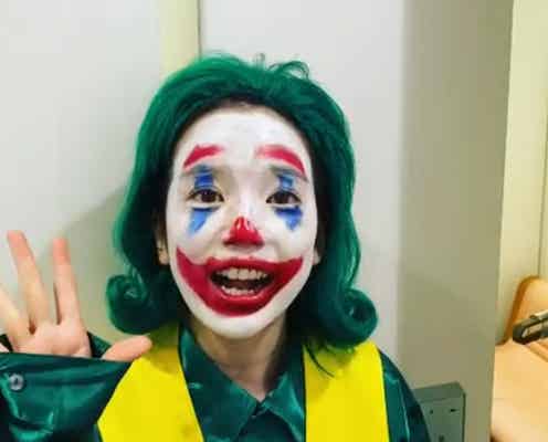テレ朝・弘中綾香アナ、ジョーカーコスプレに反響殺到「悪役でも可愛すぎ」