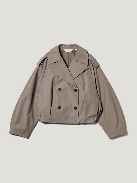 GU ショートトレンチコート GUのショートトレンチコート