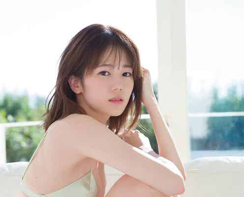 川口葵、大人なランジェリー初挑戦 セクシーな色白ボディ披露