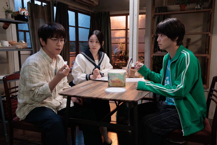 及川光博、白鳥玉季、手越祐也（C）日本テレビ