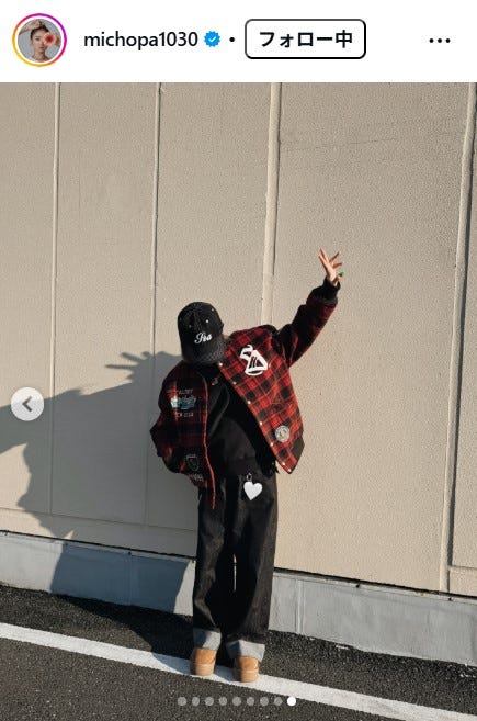 みちょぱInstagramより