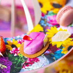 「フォションホテル京都」蜷川実花コラボレーションアフタヌーンティー/提供画像