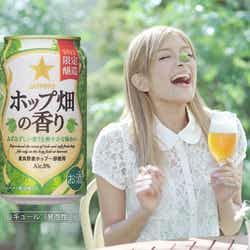 ローラ/「サッポロ ホップ畑の香り」テレビCM「鼻にホップ」篇