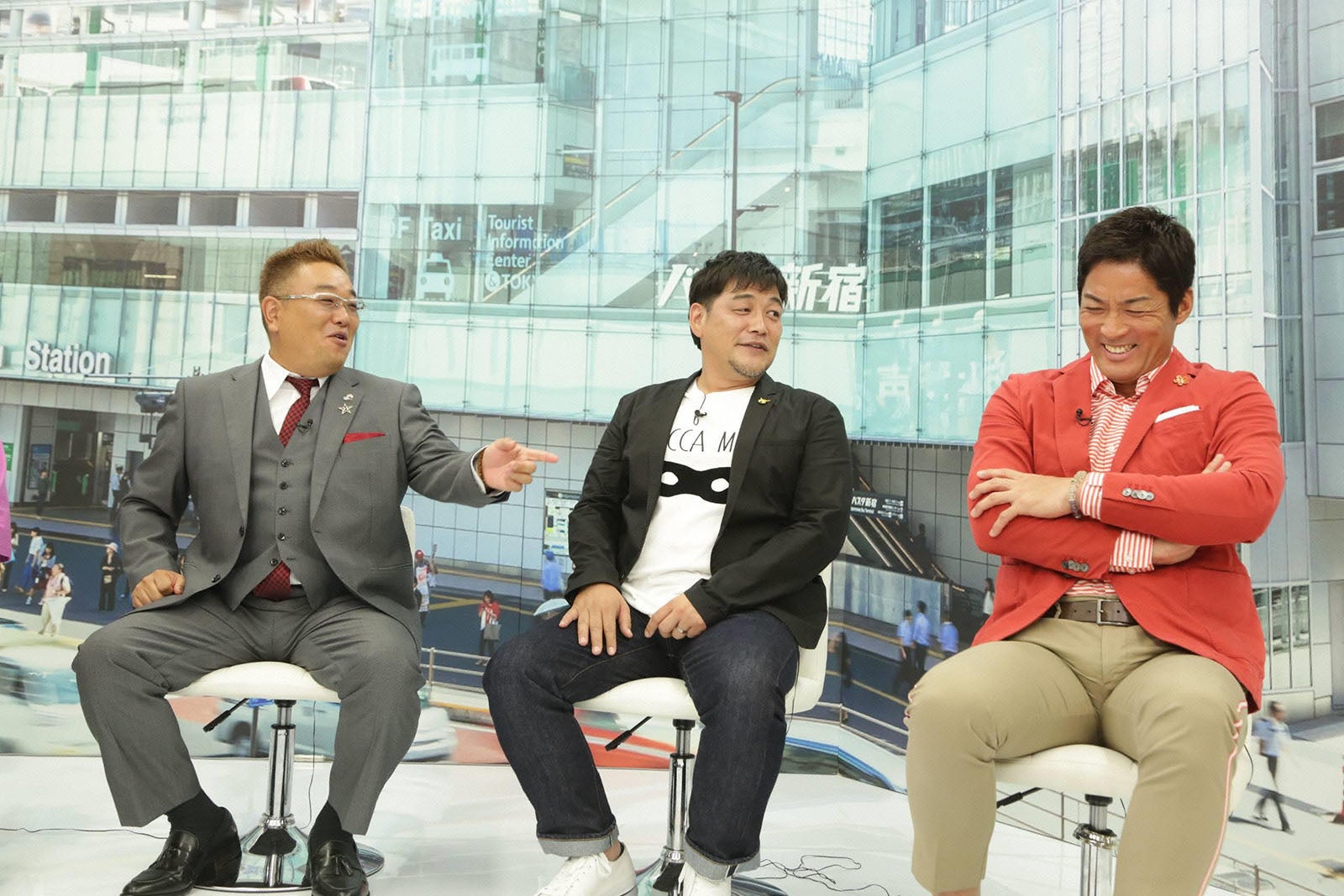 サンドウィッチマン、長嶋一茂（C）フジテレビ