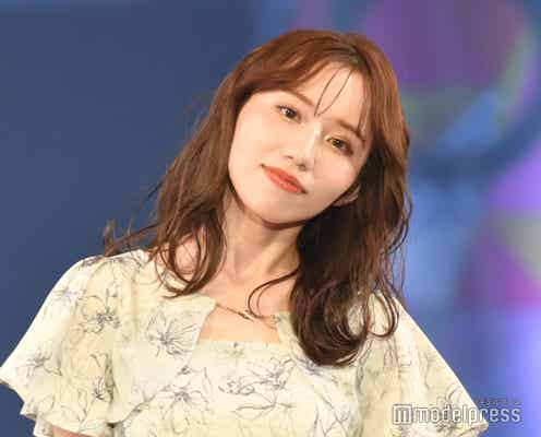 ばんばんざい・みゆ、凱旋ランウェイで登場から歓声止まず スリットから美脚のぞかす<札幌コレクション 2023 S/S>