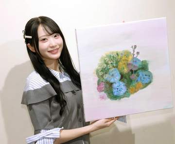 Rain Tree橋本真希「驚いてくれるような作品を」芸大生との展覧会まで1カ月「作家」として油絵制作中