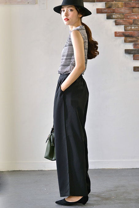 大人カラーのカタチがキレイなガウチョパンツcocaオリジナル「coca」2,690円（税込）／画像提供：coca