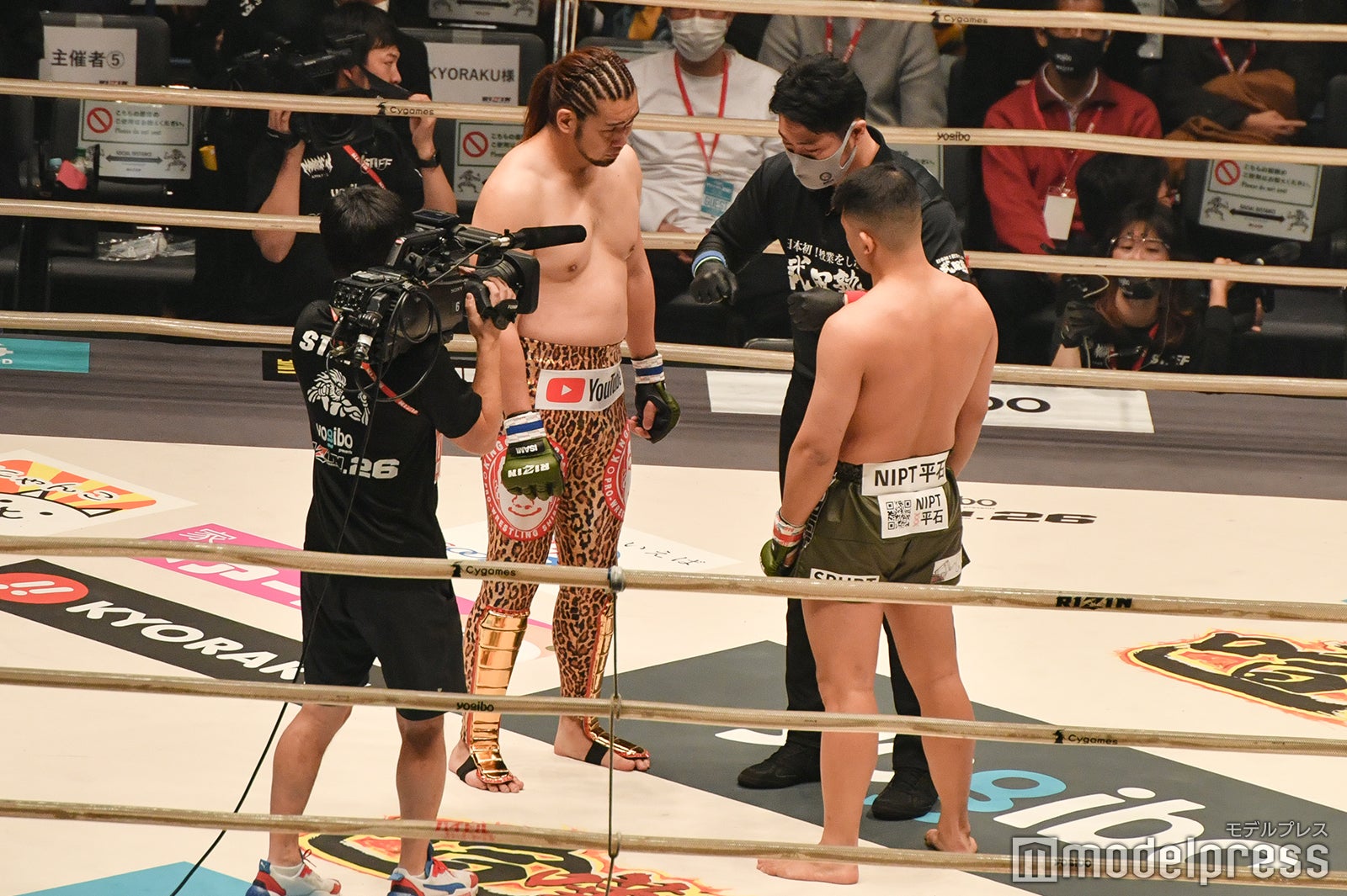 シバター、HIROYA「RIZIN.26」（12月31日撮影）（C）モデルプレス
