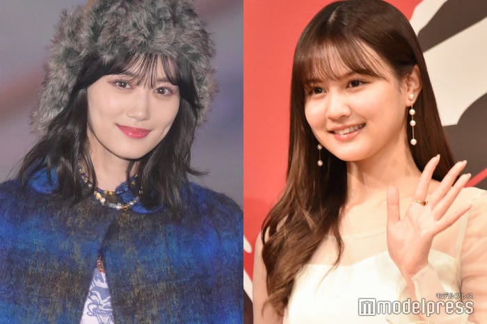 山下美月、中村麗乃(C)モデルプレス