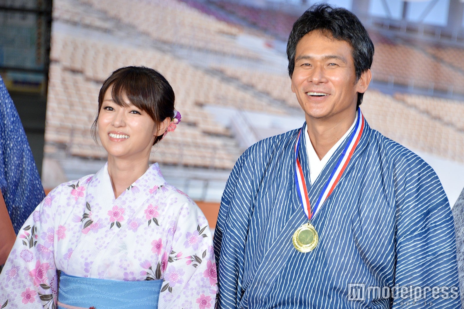 伊原剛志、深田恭子にキスを迫る「チューをもらうために頑張りました」