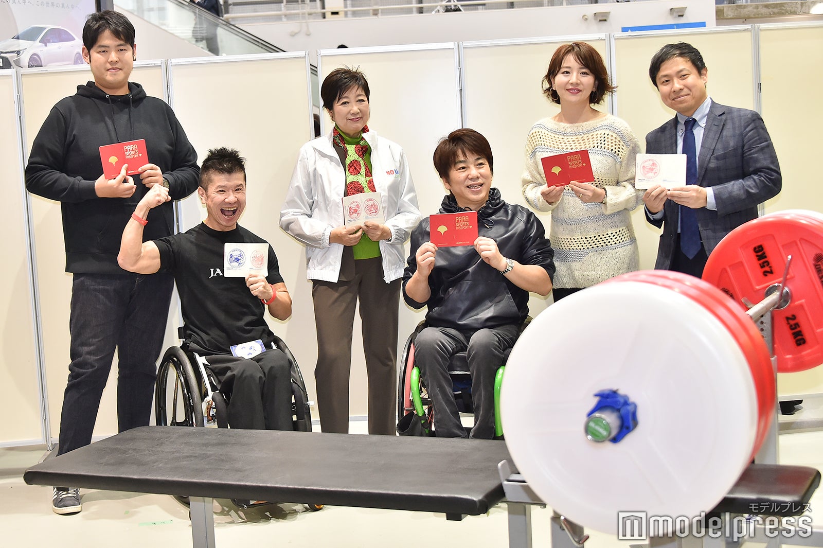 パワーリフティングのパフォーマンスショー （C）モデルプレス