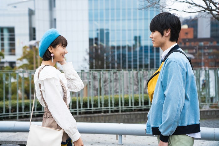武田玲奈、萩原利久/「電影少女-VIDEO GIRL MAI 2019-」第5話より(C)『電影少女 2019』製作委員会