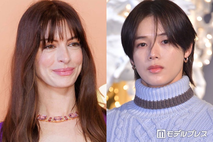 &TEAM・K、“2ショット話題”アン・ハサウェイから絶賛の言葉「入ってきた時に君にすごく目がいった」