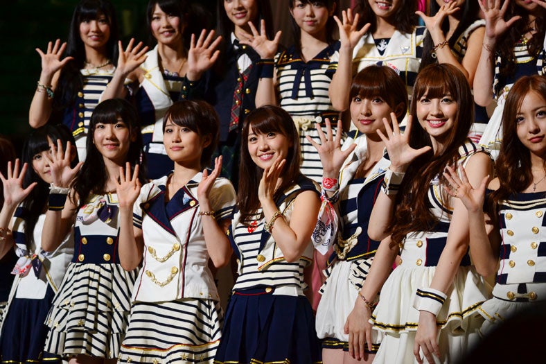 AKB48（「AKB48 22ndシングル 選抜総選挙、6月9日撮影）