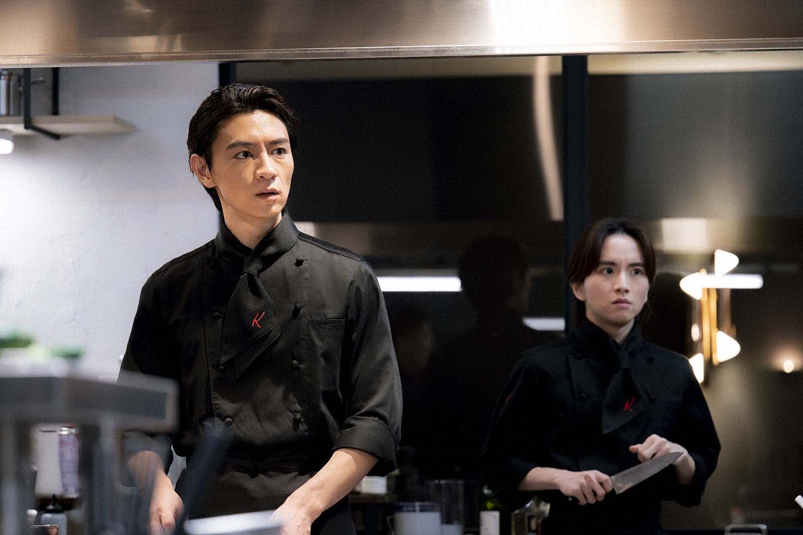 細田善彦、板垣李光人「フェルマーの料理」第7話より（C）TBS