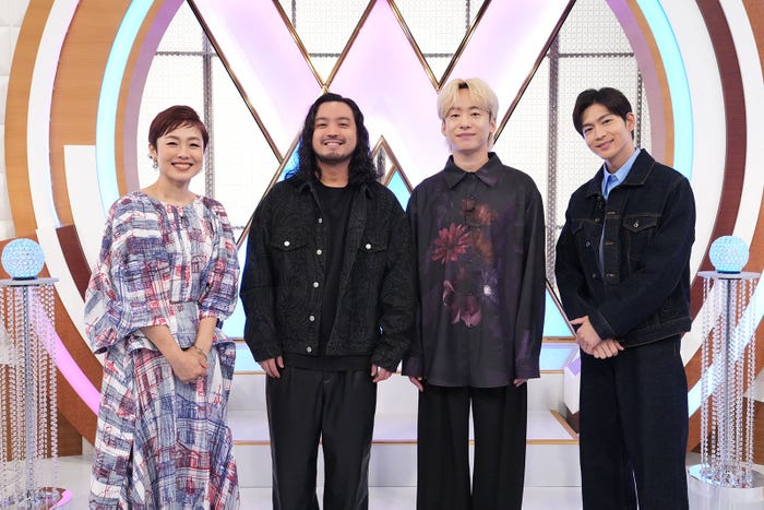 有働由美子、Creepy Nuts、松下洸平(C)日本テレビ