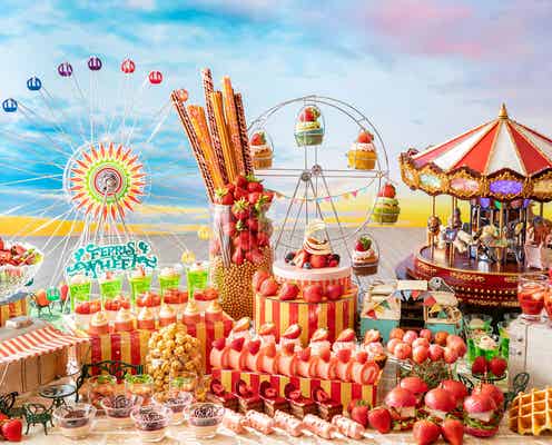 コンラッド東京「ストロベリー・カーニバル・スイーツビュッフェ」旬いちごを贅沢に堪能