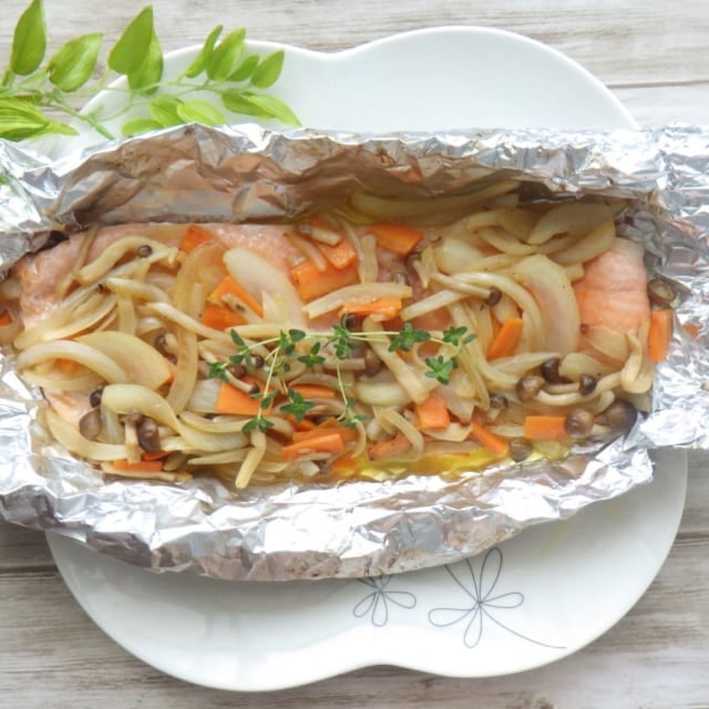 コストコのサーモンのホイル焼き