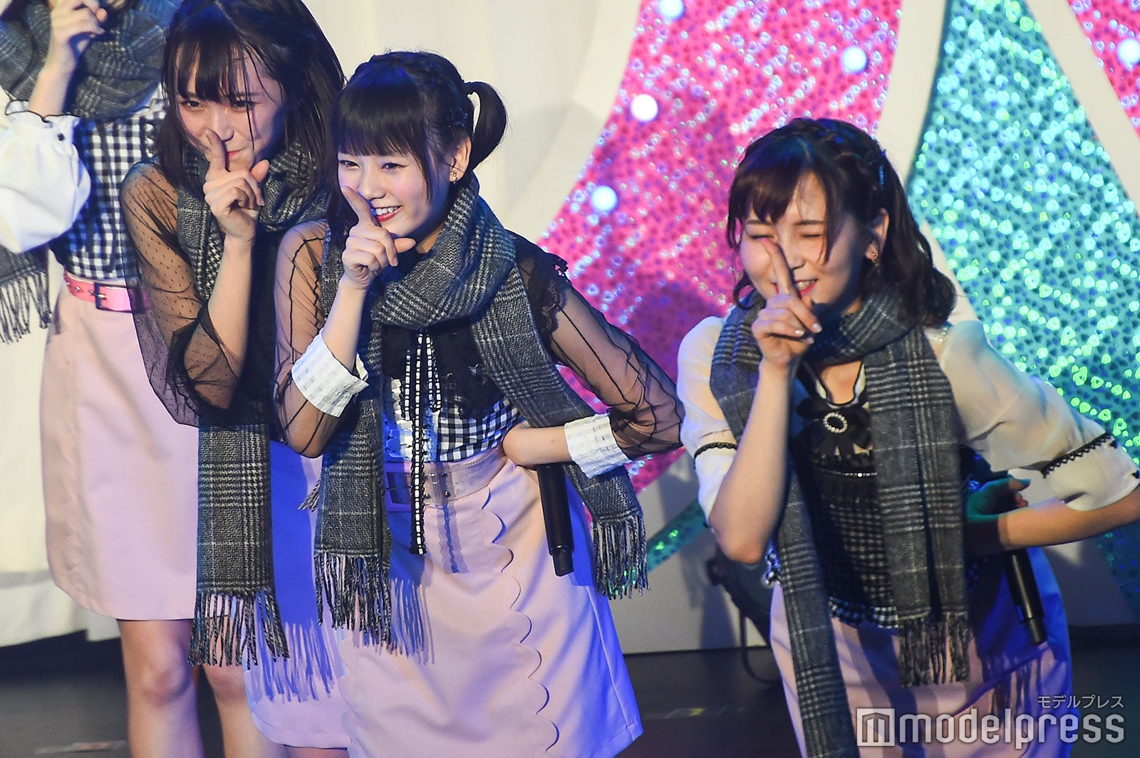 野口衣織、齊藤なぎさ、大場花菜／＝LOVEファーストツアー「今、この船に乗れ！」東京公演 （C）モデルプレス