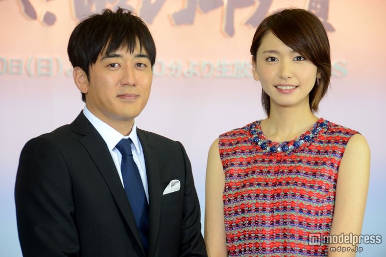 司会を務める安住紳一郎、新垣結衣