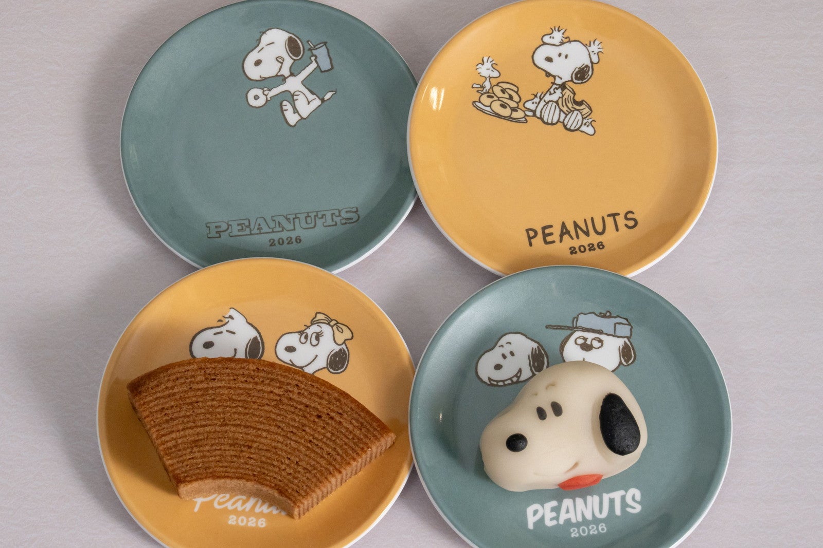 「まめ皿」 全4種類（C）2026 Peanuts Worldwide LLC