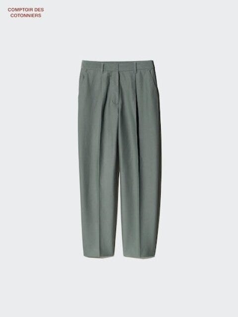 ユニクロ ジャージータックアンクルパンツ ユニクロのジャージータックアンクルパンツ