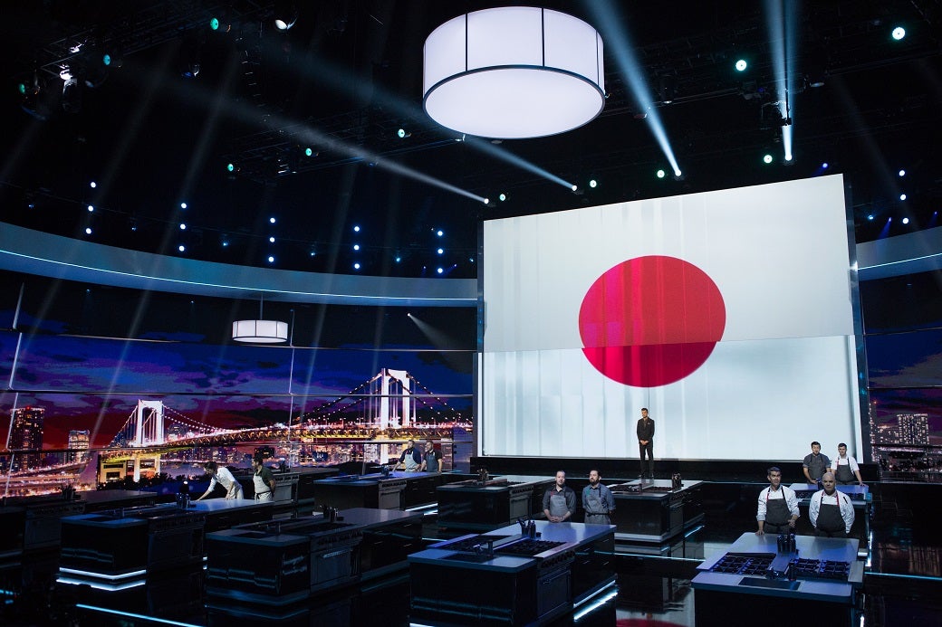 番組の様子（提供写真）