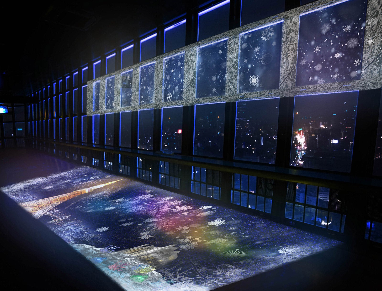 ウェルカム演出／画像提供：株式会社ネイキッド