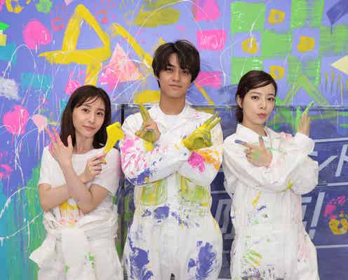 King & Prince高橋海人らが描いた看板が表参道駅に出現 制作模様も公開<ボーイフレンド降臨!>