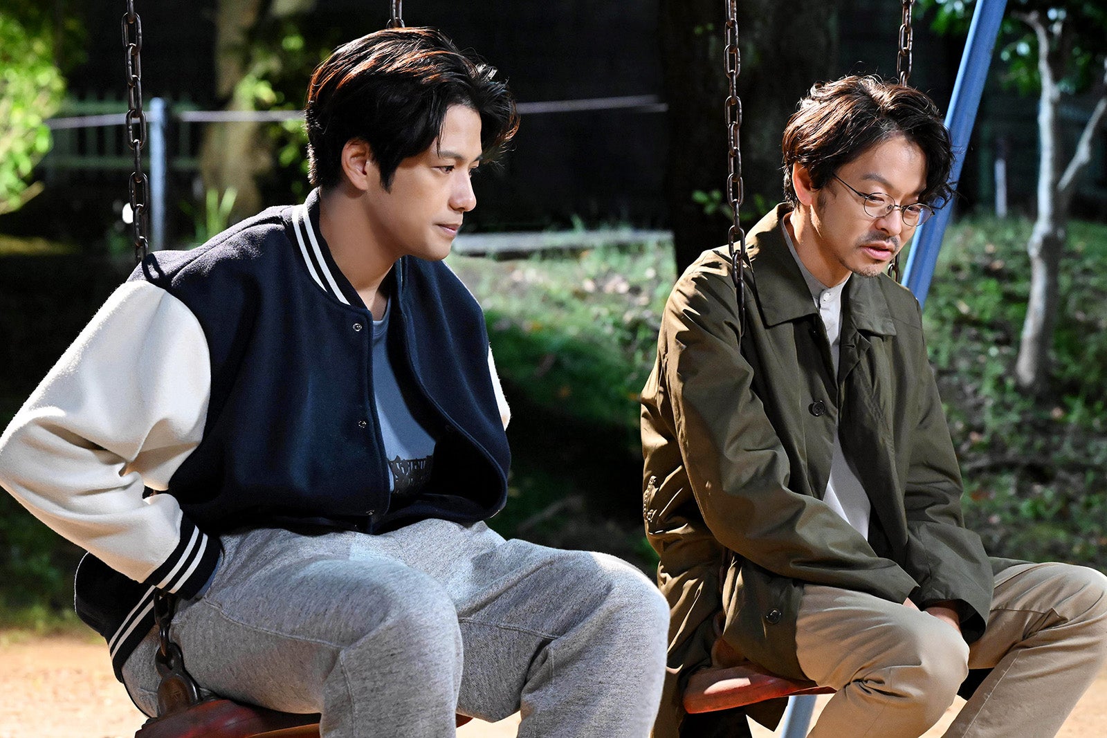 森崎ウィン、山中崇「ブラックファミリア～新堂家の復讐～」第7話より（C）読売テレビ