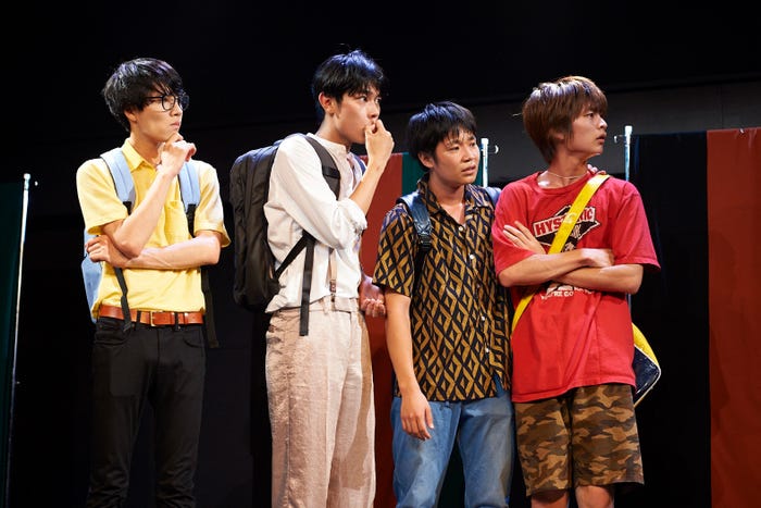 「浅草軽演劇集団・ウズイチ」の第2期公演『シャフ』初日の様子(提供写真)