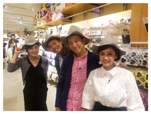 水卜麻美アナウンサー、サバンナ(八木真澄、高橋茂雄)、平愛梨/平愛梨オフィシャルブログ(Ameba)より