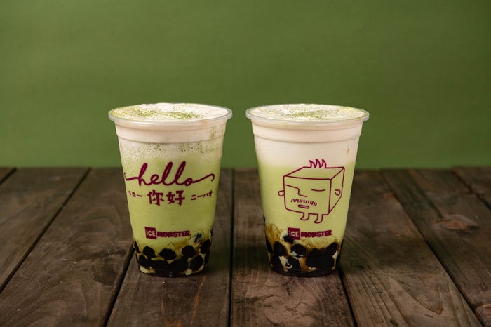 チーズフォーム抹茶タピオカフローズンEAT IN 810円(税込)、TAKE OUT 800円(税込)/画像提供:TRANSIT GENERAL OFFICE