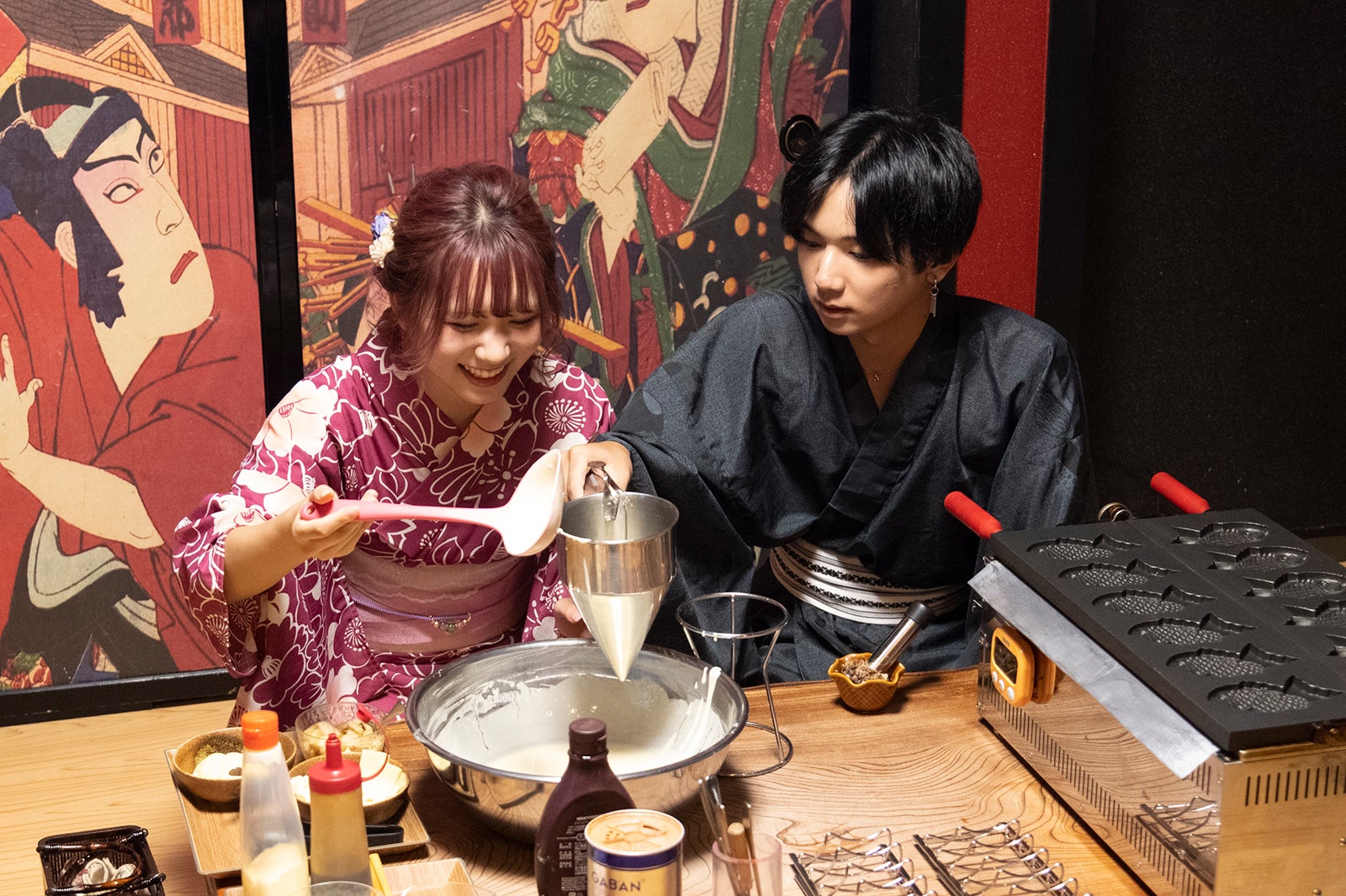 くろがねさら、里吉峻「今日、好きになりました。」しゅんさらデート（C）ABEMA